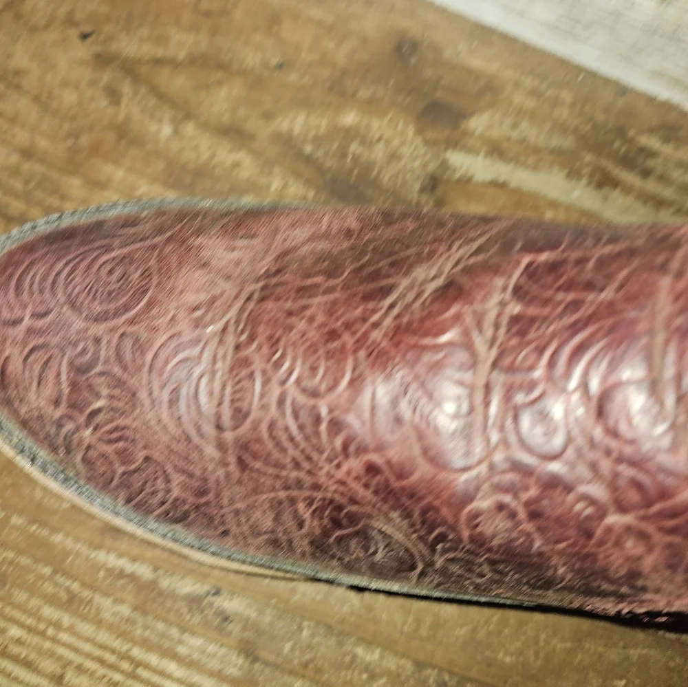 Georgia Boot Georgia Giant Women's Merlot Floral Romeo Size 7M limited edition - Picture 2 of 6